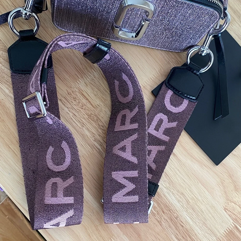 Marc Jacobs Glittery Pink Snapshot Bag - Picture 15 of 15